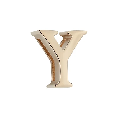 My ABCDior Letter Y Badge
