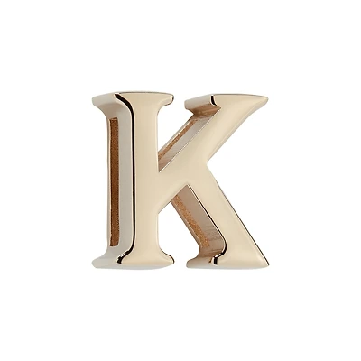 My ABCDior Letter K Badge