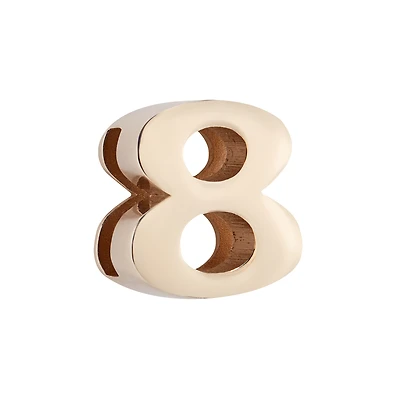My ABCDior Number 8 Badge