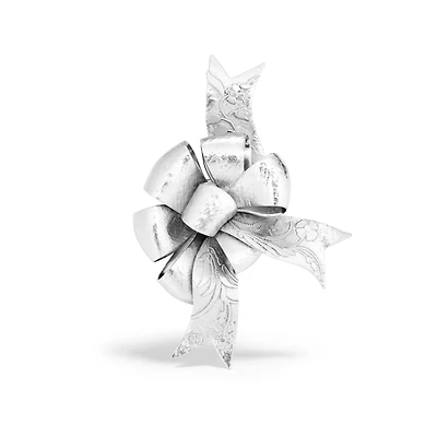 CD Icon Bow Brooch