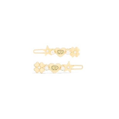 Lucky Dior Set of Barrettes