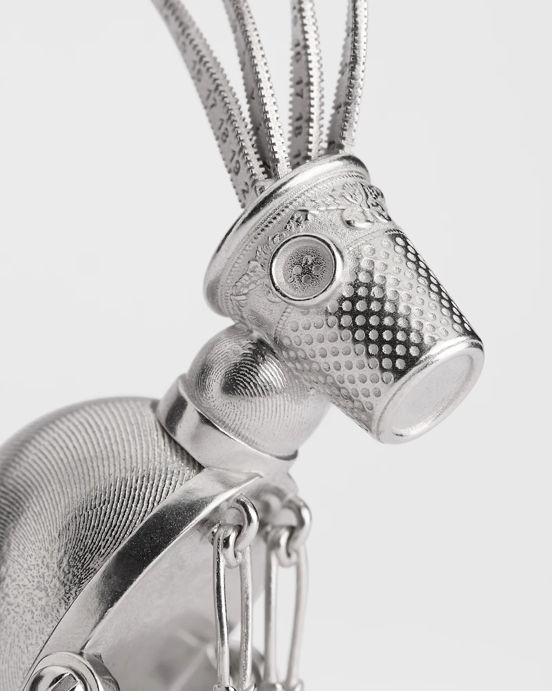 Couture Charms Rabbit Brooch