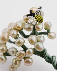 Set of Dior Flower Bee Bouquet of Flowers Brooches