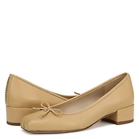 Women's Rosa Block Heel Leather