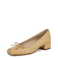 Women's Rosa Block Heel Leather