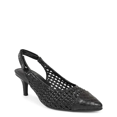 Women's Levi Weave Slingback Pump