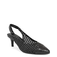 Women's Levi Weave Slingback Pump