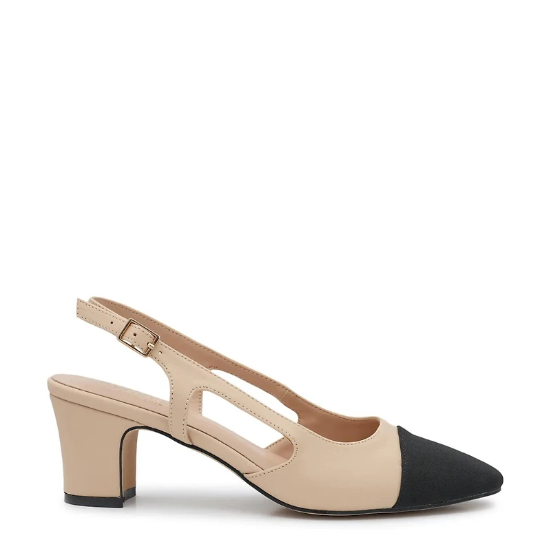 Women's Jaclyn Captoe Sling Back Pump