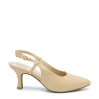 Women's Kacelyn Sling Back Leather Shoe