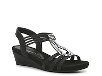 Valka Wide Width Wedge Sandal
