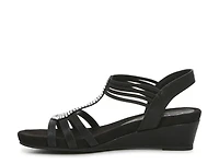 Valka Wide Width Wedge Sandal