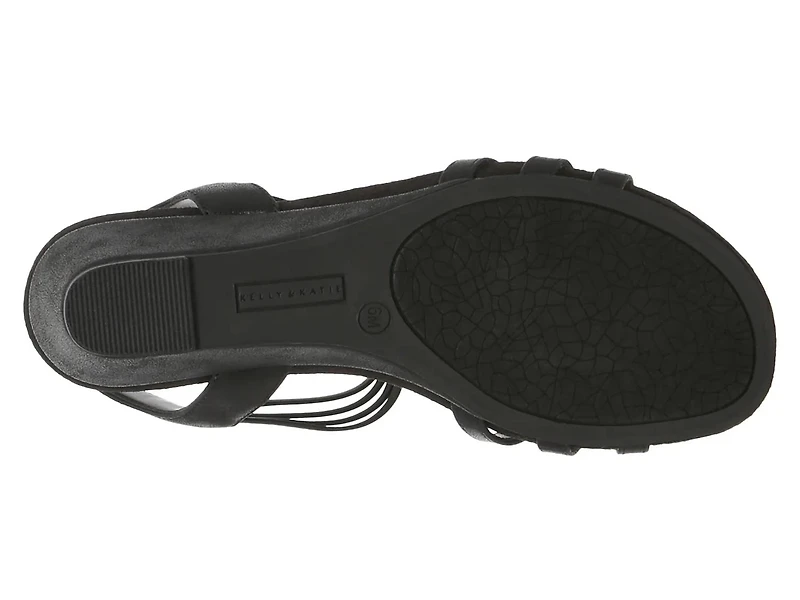 Valka Wide Width Wedge Sandal