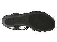 Valka Wide Width Wedge Sandal