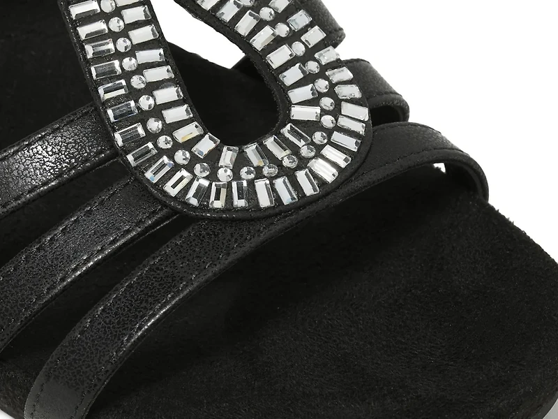 Valka Wide Width Wedge Sandal