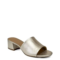 Women's Como Heeled Mule Sandal