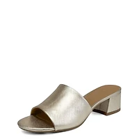 Women's Como Heeled Mule Sandal