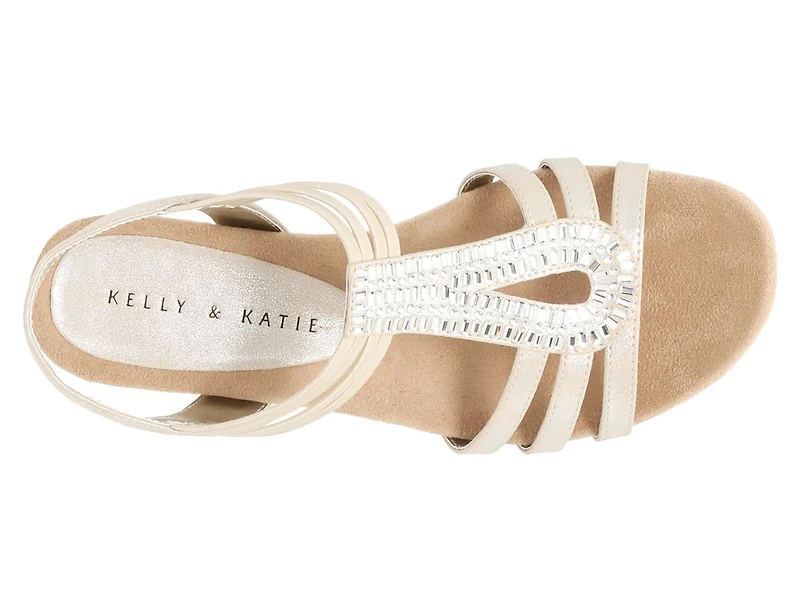 Valka Wedge Wide Width Sandal