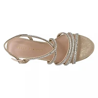 Tahada Evening Wide  Wedge Sandal