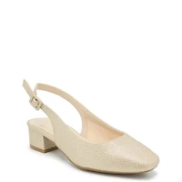 Women's Iris Wide Width Slingback Block Heel
