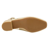 Women's Iris Wide Width Slingback Block Heel