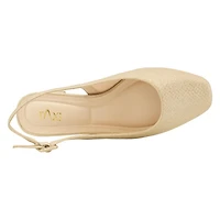 Women's Iris Wide Width Slingback Block Heel