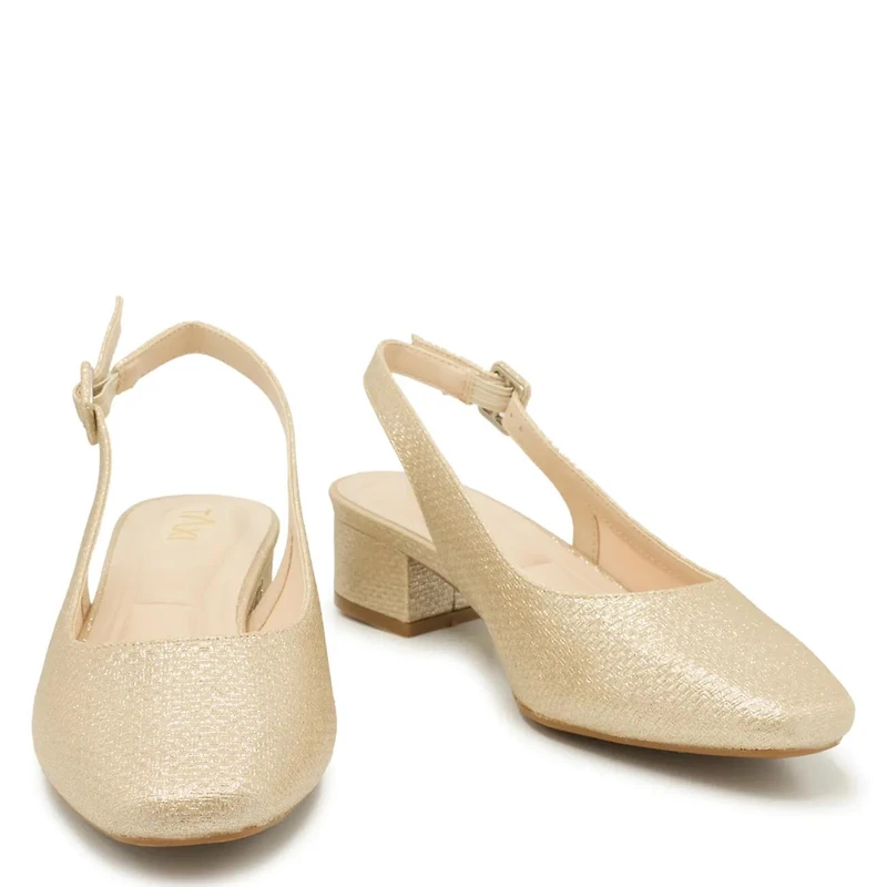 Women's Iris Wide Width Slingback Block Heel
