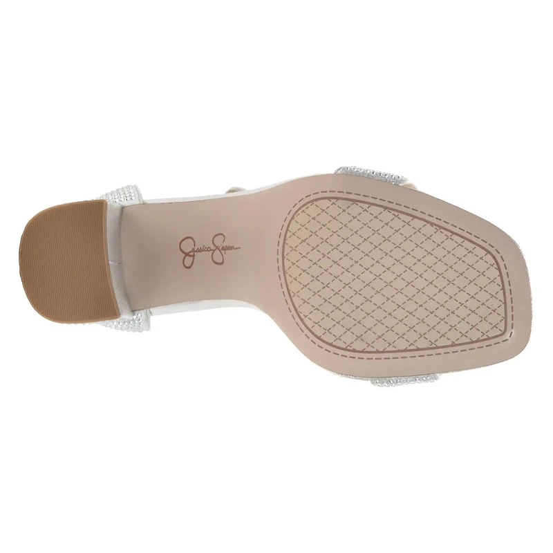 Curetie2 Rhinestone Evening Sandal