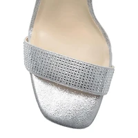Curetie2 Rhinestone Evening Sandal