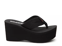 Crush Wedge Flip Flop