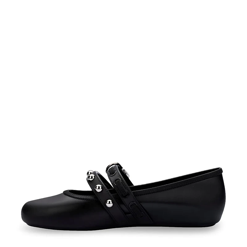 Women's Soft Ballerina Studs AD Flat