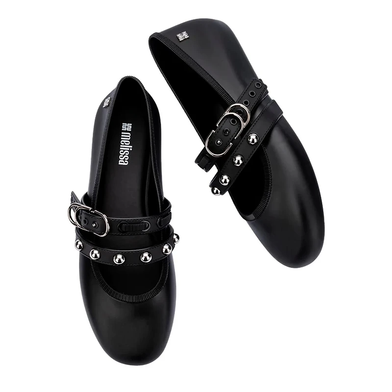 Women's Soft Ballerina Studs AD Flat