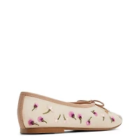 Womens' Joselie Embroidered Wildflower Ballet Flat
