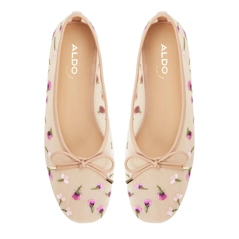 Womens' Joselie Embroidered Wildflower Ballet Flat