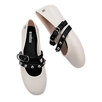 Women's Soft Ballerina Studs AD Flat