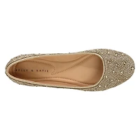 Women's Julia-01 Rhinestone Ballet Flat