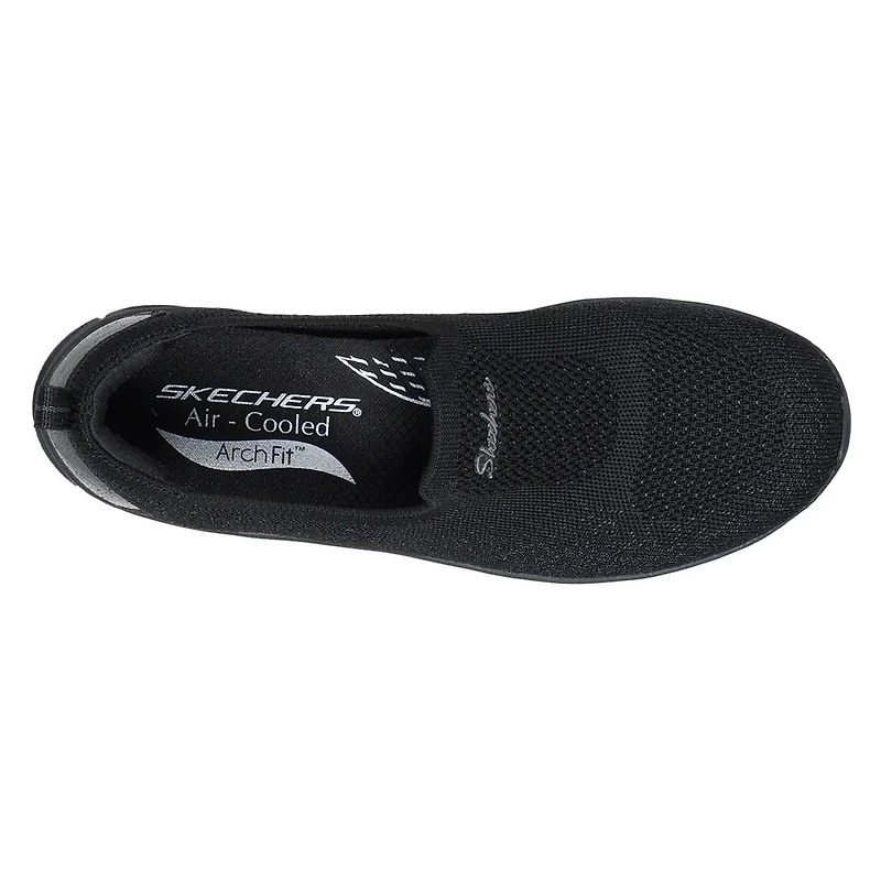 Women's Arch Fit Sunny Shimmer Slip-On Sneaker