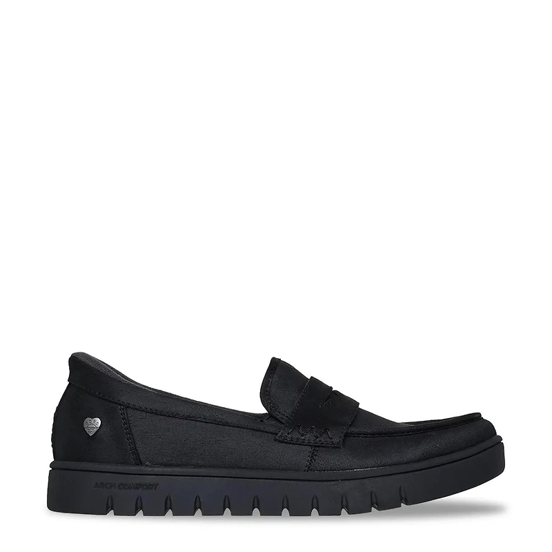 Women's Hands Free Slip-Ins Bobs Arch Comfort Sunset Wide Width Slip-On