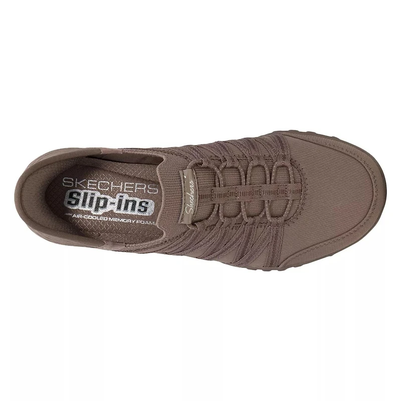 Women's Hands Free Slip-ins Relaxed Fit Breathe-Easy Roll-With-Me Sneaker