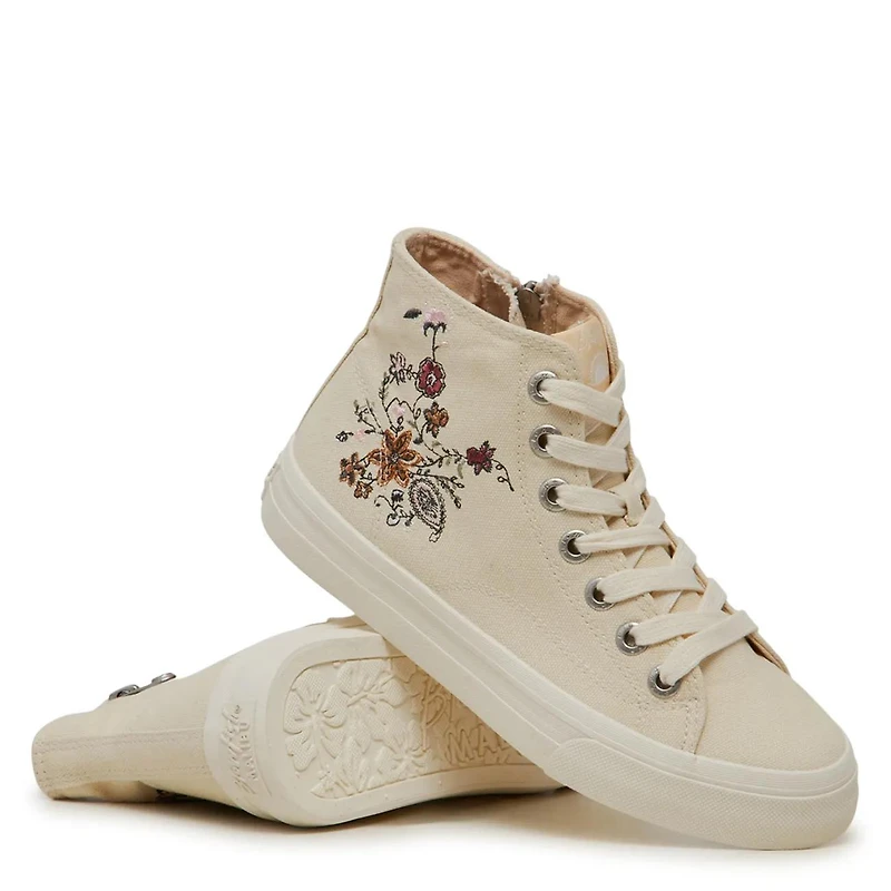Women's Catch Sun Hi-Top Embroidered Sneaker