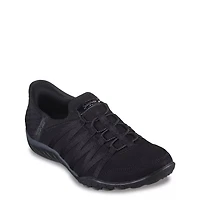 Women's Hands Free Slip-Ins Relaxed Fit Breathe-Easy Roll-With-Me Wide Width Sneaker