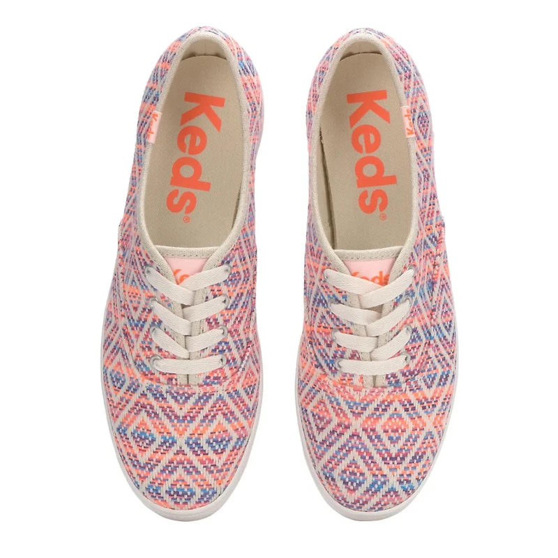 Champion Diamond Woven Neon Sneaker