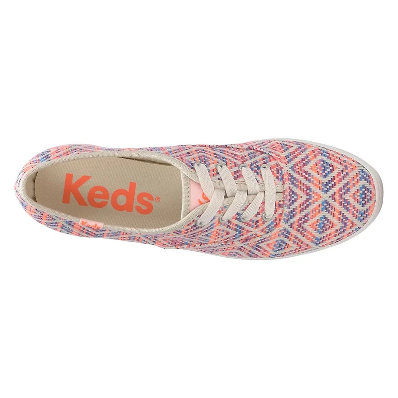 Champion Diamond Woven Neon Sneaker