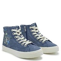 Women's Catch Sun Hi-Top Embroidered Sneaker