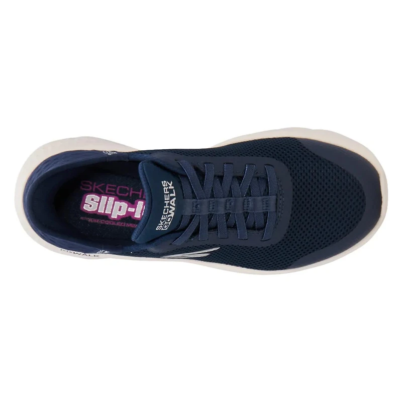 Women's GO Walk Flex Grand Entry Wide Width Slip-On Sneaker