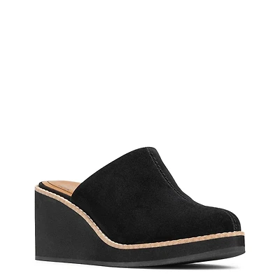 Janella Platform Wedge Mule