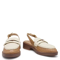 Women's Painted Slingback Loafer Mule