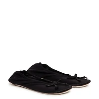 Women’s Stretch Satin Classic Ballerina Slipper