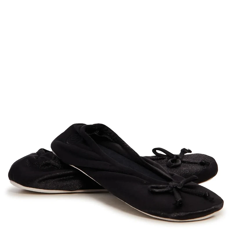 Women’s Stretch Satin Classic Ballerina Slipper