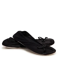 Women’s Stretch Satin Classic Ballerina Slipper