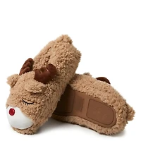 Unisex Holiday Critter Slipper